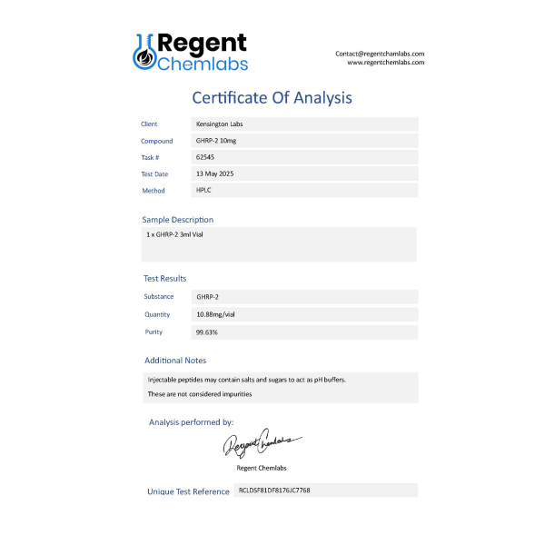 GHRP-2 Acetate - 10mg - Image 2