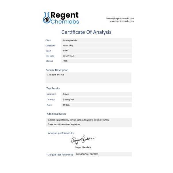 Selank - 5mg - Image 2