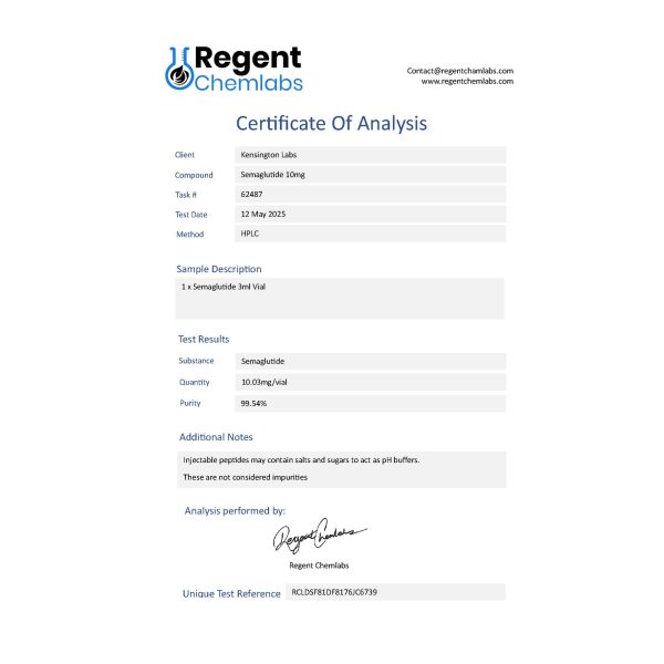 Semaglutide - 10mg - Image 2